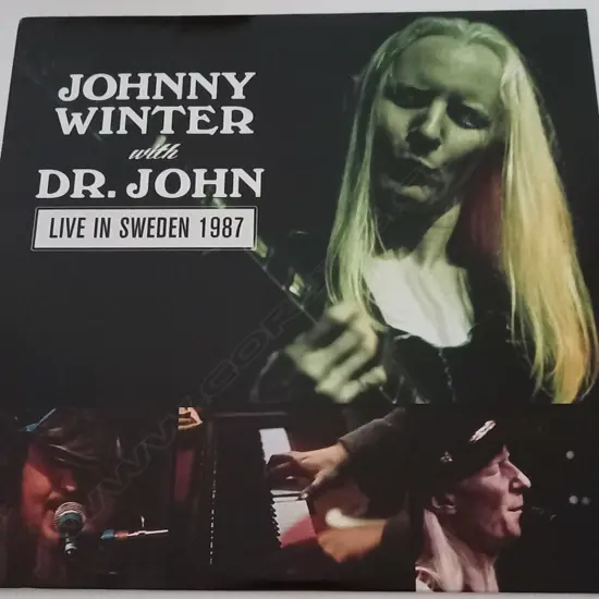 Johnny Winter with Dr. John, Live In Sweden 1987